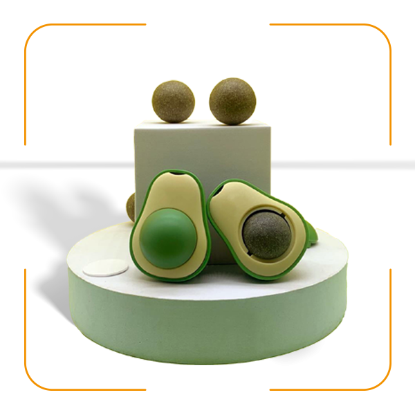 Avocado-Shaped Catnip Wall Toy – GoPeata